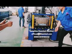 Автоматический крен шва положения формируя машину, крен металлического листа формируя машины video