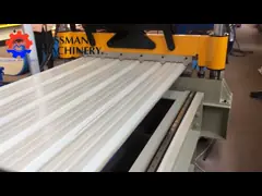 Гидравлический гофрируя изогнутый крен панели крыши металла формируя машину 120 градусов video