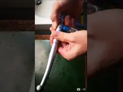 Быстрый ход Handpiece отстрела смазки масла зубоврачебный хирургический video