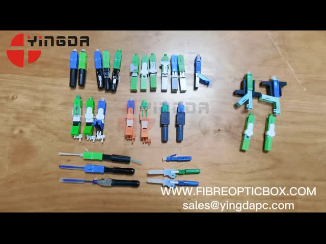 Разъемы оптического волокна SC разъема поля FTTH механически/SC UPC SM SX быстрые видео
