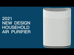 Фильтр Hepa ABS для портативного очистителя воздуха кондиционера 260m3/h 65dB 99,97 Hepa video