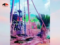 Глубокая насосная установка для бурения малых скважин на 600 м video