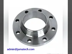 Фланец шеи сварки титана фланца стороны титана Gr2/TA2 плоский video