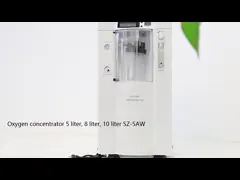 Концентратор кислорода 10 литров, генератор кислорода 27kg 700VA портативный медицинский video