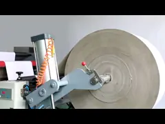 крен 1600mm бумажный для того чтобы покрыть автомат для резки, ruiting автомат для резки бумаги Kraft video