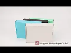 Recyclable коробка CMYK Takeout бумажная для упаковки одежды video