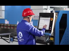 DA66T Hydraulic CNC Press Brake Folding WY67K 2500MM 63T