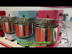 Blender смесителя емкости 3kg машина смесителя торта руки небольшого спирального электрическая video