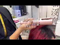 утюг волос подогревателя 55W PTC завивая привел Curler волос цифрового дисплея автоматический video