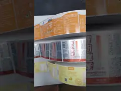 Упаковка бутылки мытья тела бумаги изготовленного на заказ слипчивого водоустойчивого ярлыка синтетическая video