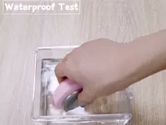 Сторона DC3.7V 350mA очищая мини электрическую щетку массажа video