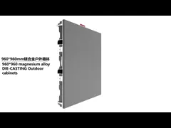 P10 Наружный фиксированный светодиодный дисплей 320x320 мм Переднее обслуживание AVOE LED-модуль video