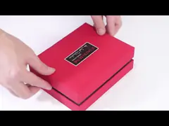 Luxury Chocolate Candy CMYK pantone Gift Packaging Box With Ribbon