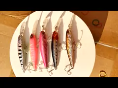 ABS Гигантская рыбацкая приманка с длинным броском 2xПластиковая приманка 17G/ 11,5 см video