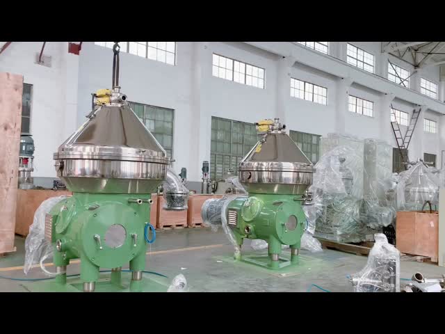 Stainless Steel Belt Drive Disc Separator Centrifuge For Pharmacy