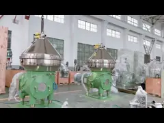 Stainless Steel Belt Drive Disc Separator Centrifuge For Pharmacy