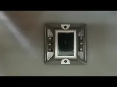 Дорога СИД УЛЬТРАФИОЛЕТОВОГО ПК солнечная обивает CE, 23MM двойник встал на сторону солнечные отметки дороги video