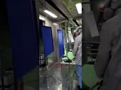 RAL1000 Green Beige Thermoset Powder Coating 12 Mos Shelf Life CE Approval