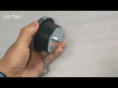 Крышка фильтра для масла 1639361 крышки 163-9361 масла E345D для частей экскаватора CAT запасных video
