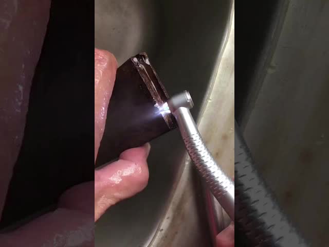 Вода 5 распыляет зубоврачебное СИД Handpiece со светом СИД круга Shadowless видео