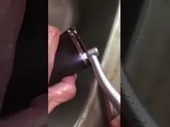 Вода 5 распыляет зубоврачебное СИД Handpiece со светом СИД круга Shadowless video