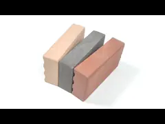 На открытом воздухе глина вымощая кирпич, твердые блокируя Паверс кирпича для справляться video