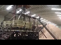 Машина просевателя нержавеющей стали роторная для бурого пороха video