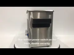 Подогреватели ключевого уборщика контроля 3L GT ЗВУКОВОГО ультразвукового керамические с установкой времени чистки температуры video