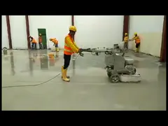 машина одиночной фазы 220В конкретные планетарные конкретные полируя/точильщик video