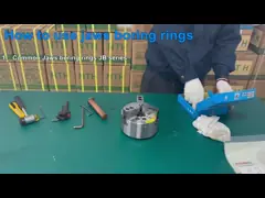 КОЛЬЦО ВЫСОКОКАЧЕСТВЕННОЙ ЧЕЛЮСТИ СВЕРЛИЛЬНОЕ ДЛЯ ТОЧНО ПОВОРАЧИВАТЬ ЧЕЛЮСТИ ГИДРАВЛИЧЕСКОГО ЦЫПЛЕНКА МЯГКИЕ video