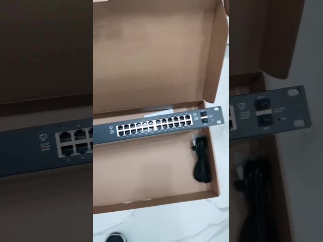 UBNT Edgeswitch ES-24-250W Fiber Optic Switch PoE Network Management Switch