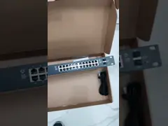 ES-24-500W Poe Switch 24 Port Supports 24V 802.3af/At video