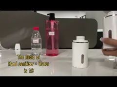 Распределителя мыла пены IPX5 300ml экран автоматического видимый домом video