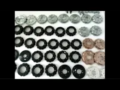 Подгоняйте крышку 410mm центра автомобиля согласно Vw модели и тормозной шайбы video