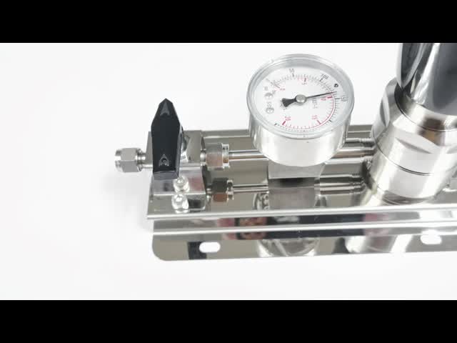 ステンレス鋼のアルゴンのガス パネルの圧力調整器弁