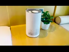 свет ночи очистителя 60m3/h воздуха 30cm 0.18m2 настольный Hepa video