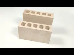 Креам желтый неубедительный кирпич глины с грубой поверхностью для строительной конструкции video