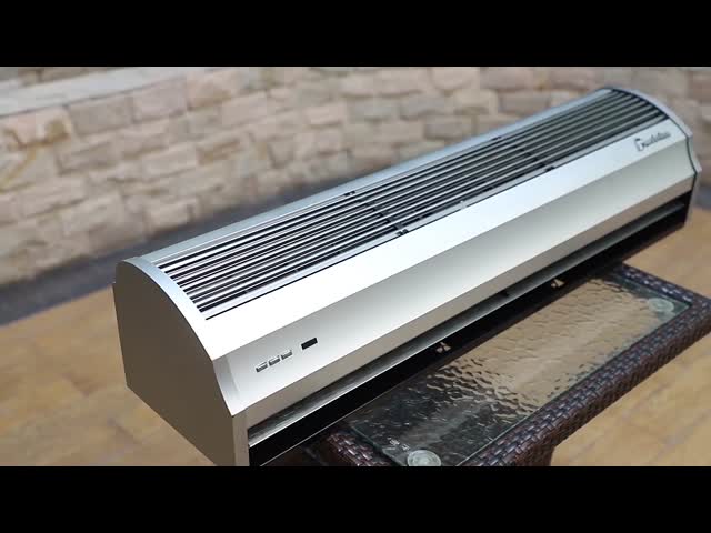 2025 New Cross Flow Type Cooling Air Curtain Aluminum Shell For Ventilation AC Motor