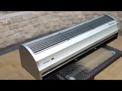 Aluminum Silver Residential Overhead Door Air Curtains With Cross Flow Fan