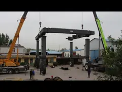 Путешествовать дока причала A5 A8 катит дистанционное управление крана судовой лебедки video