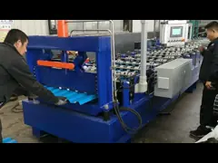 Мексика Популярная 0,3-0,8 мм оцинкованная сталь R101 R72 крышные панели рулон формирования машины video