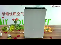 Очиститель 400m3/H воздуха отрицательного иона управлением Wifi тихий домашний video