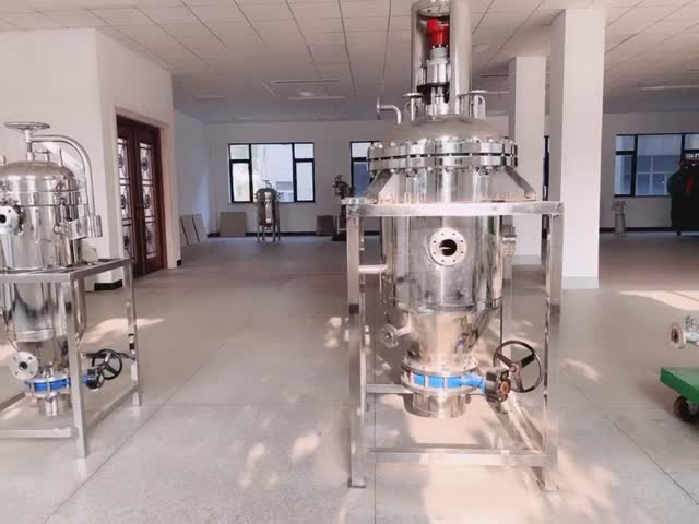 Automatic Industrial Oil Separators PLC Control 1000 - 10000L/H