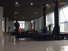 Rope Hydraulic Drive Independent Car Parking System Two Level 2 Post Garage Lift
