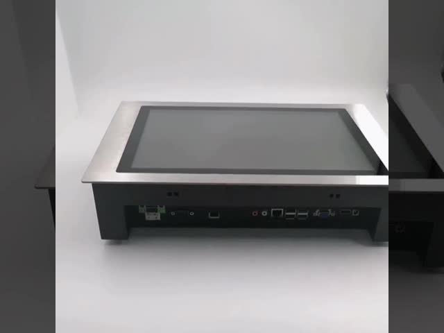 1024×768 врезало изрезанный шатон PCAP ПК 300cd/m2 панели алюминиевый