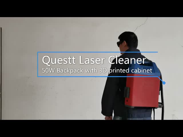 50W Bluetooth Wireless Connection with Phone Laser Rust Remover 100W Portable