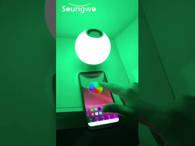 APP制御Bluetooth音楽電球6500K 10000Hの寿命