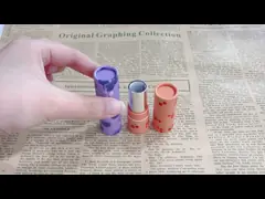 Удобный бумажный пустой логотип трубки губной помады Printable video