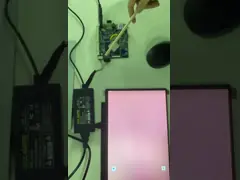 Стена установила открытую рамку LCD показывает врезанный монитор экрана касания video