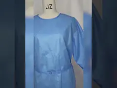 Уровень 20gsm-65gsm мантии AAMI PB70 изоляции PE EN13795 PP медицинский video